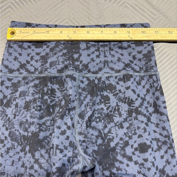 Vuori Women’s Leggings Daily Ocean Shibori Black Blue High Rise Size XS - Picture 6 of 6